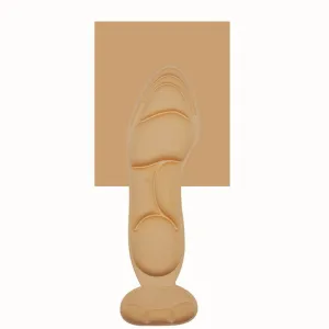 4D heel post sponge insole