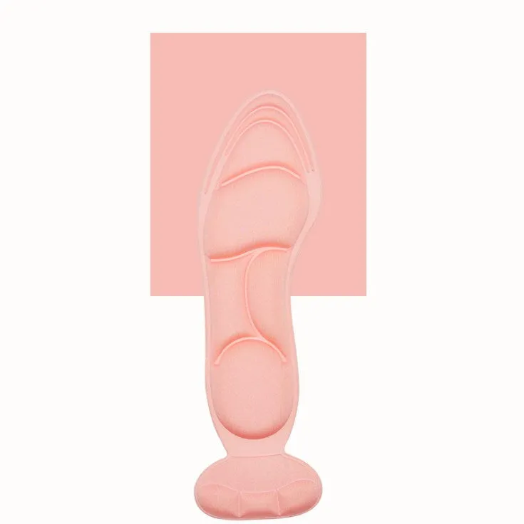 4D heel post sponge insole