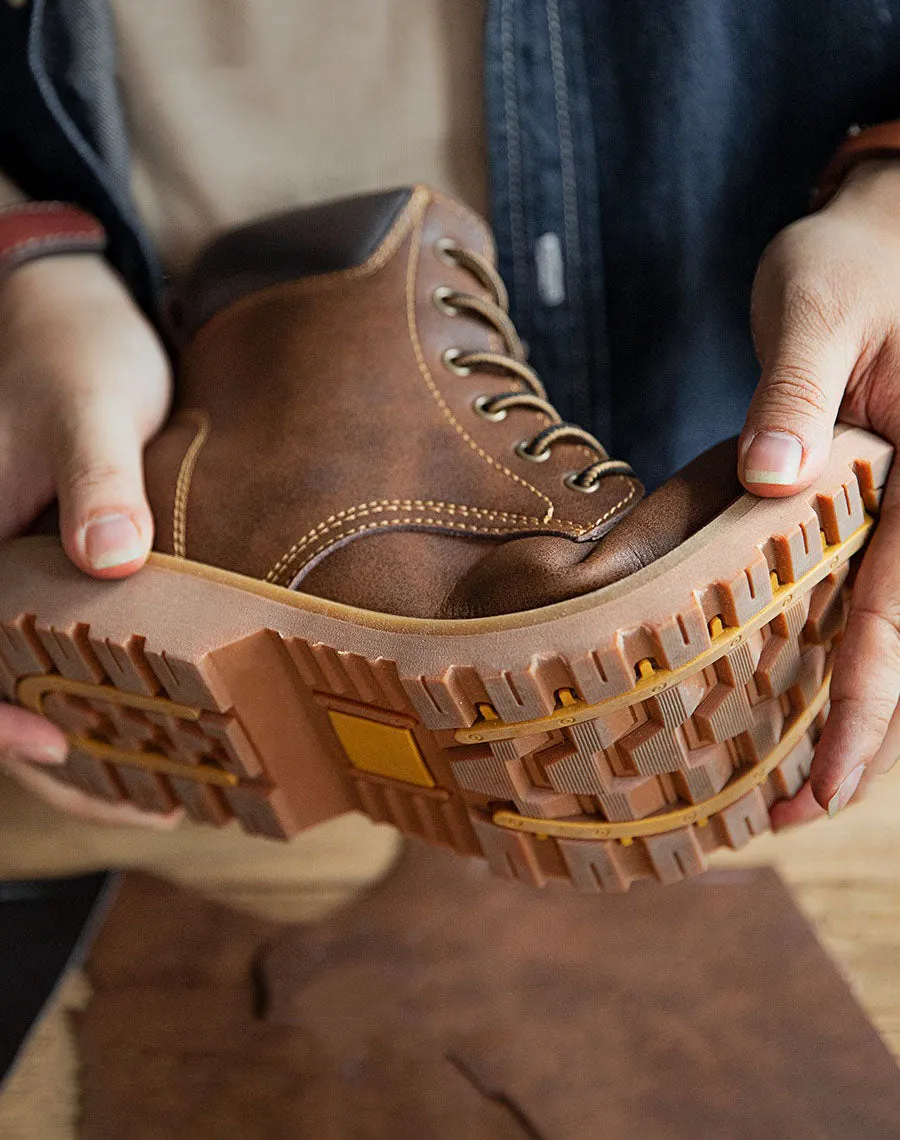 American Work Martin High-Top Desert Leather Men's Boot