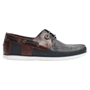 Barbour Wake Shoes - Navy / Brown