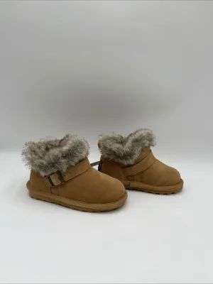 Bearpaw Jasmine Toddler Boots Brown Size 8 - Very Good