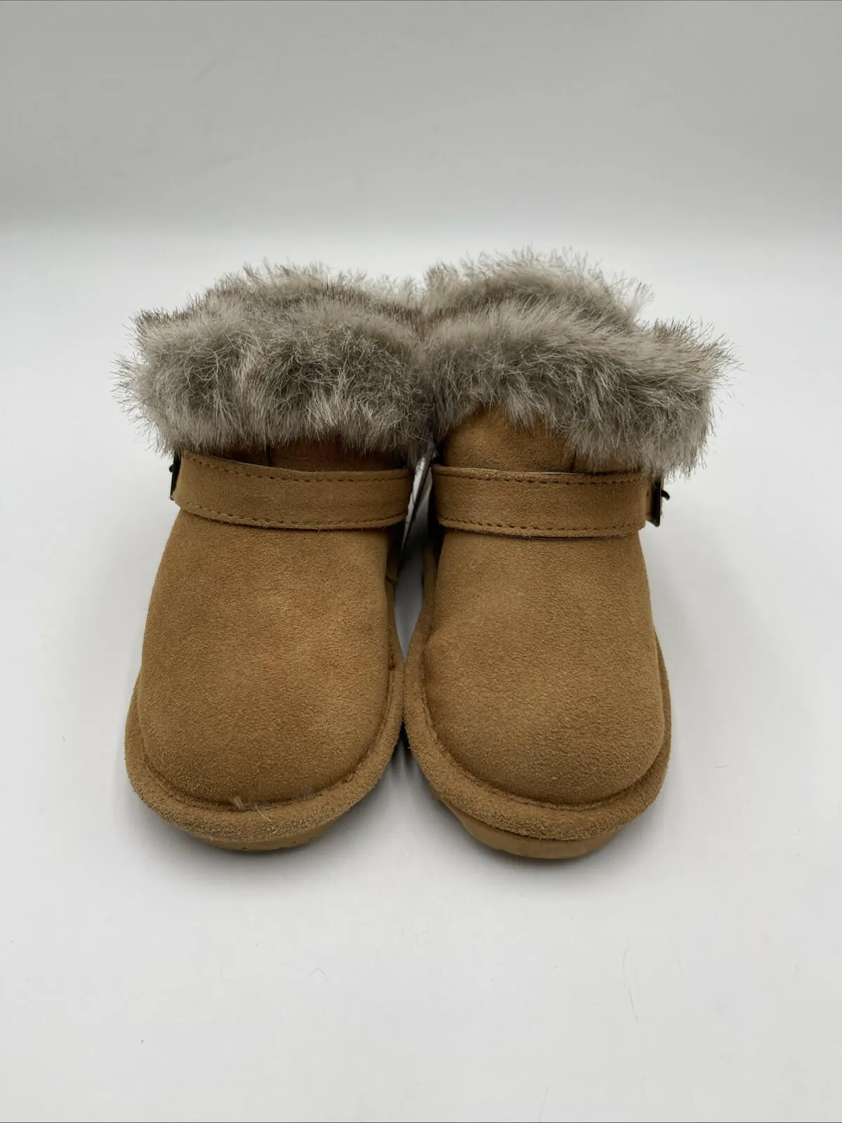 Bearpaw Jasmine Toddler Boots Brown Size 8 - Very Good