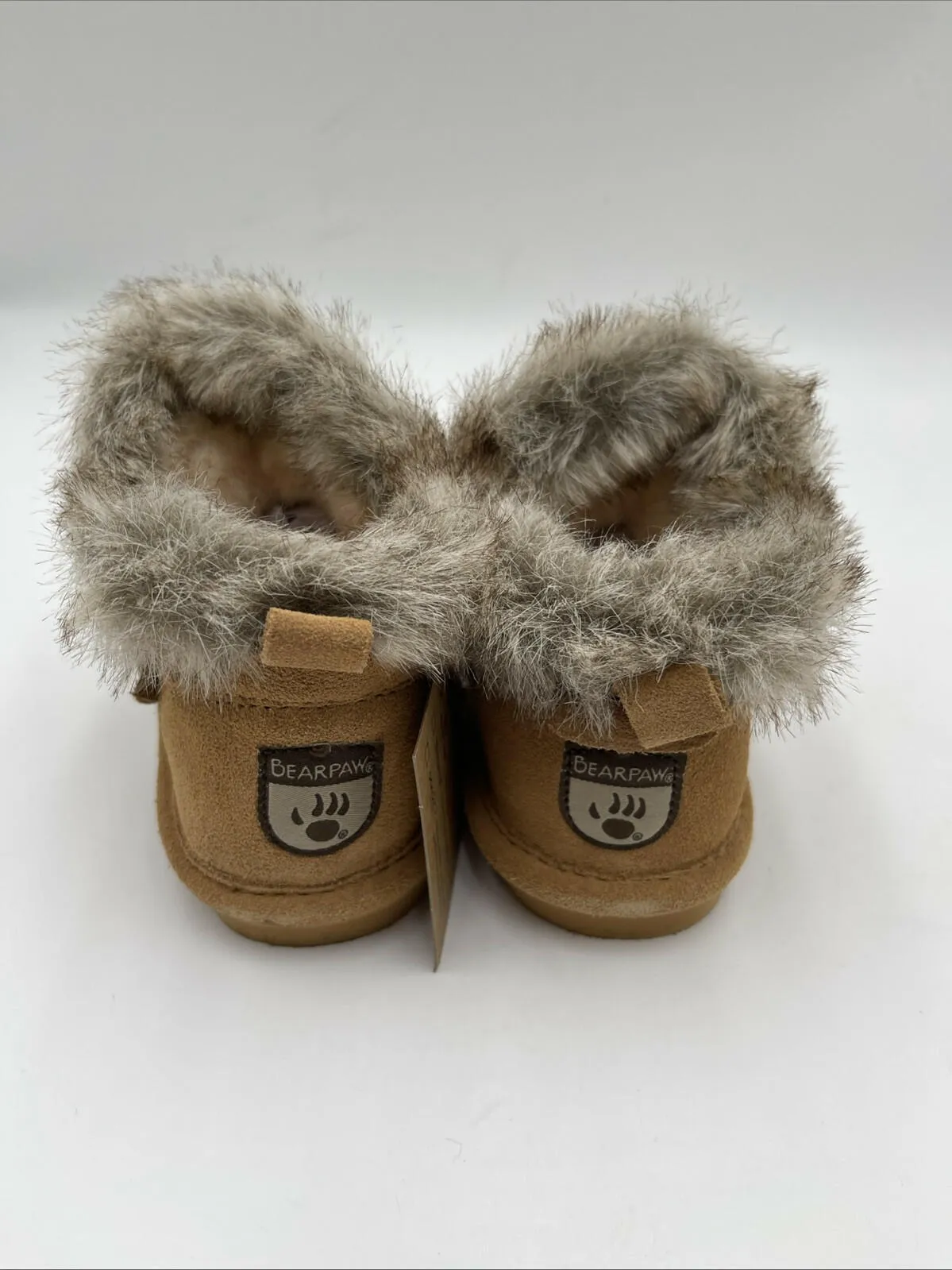 Bearpaw Jasmine Toddler Boots Brown Size 8 - Very Good