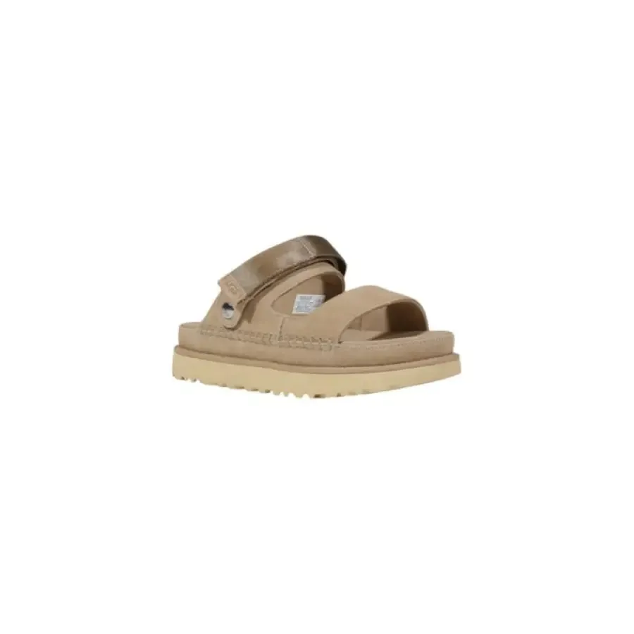 Beige Two Strap Sandal