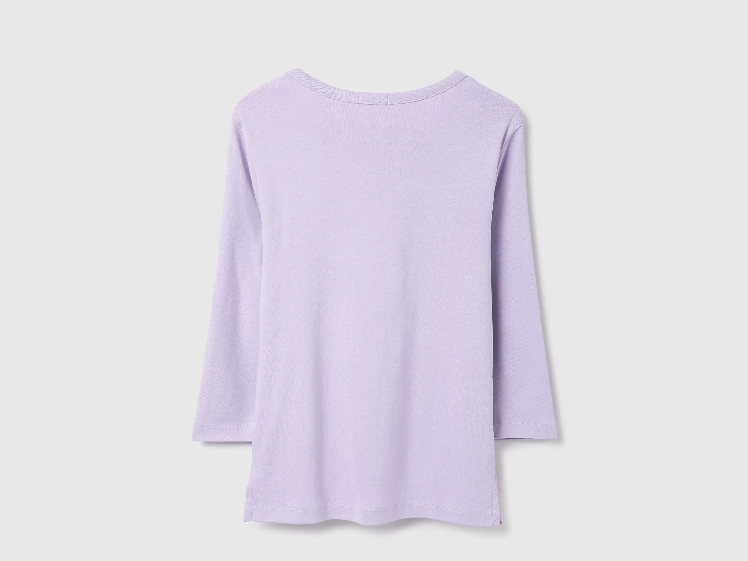 Boat Neck Solid Tshirt