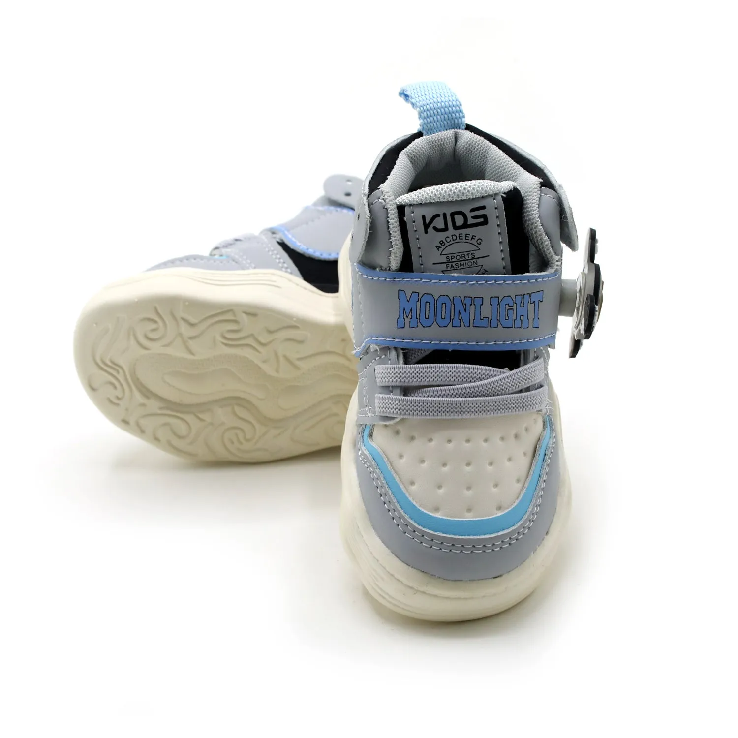 Boys Casual Long Shoes - Grey