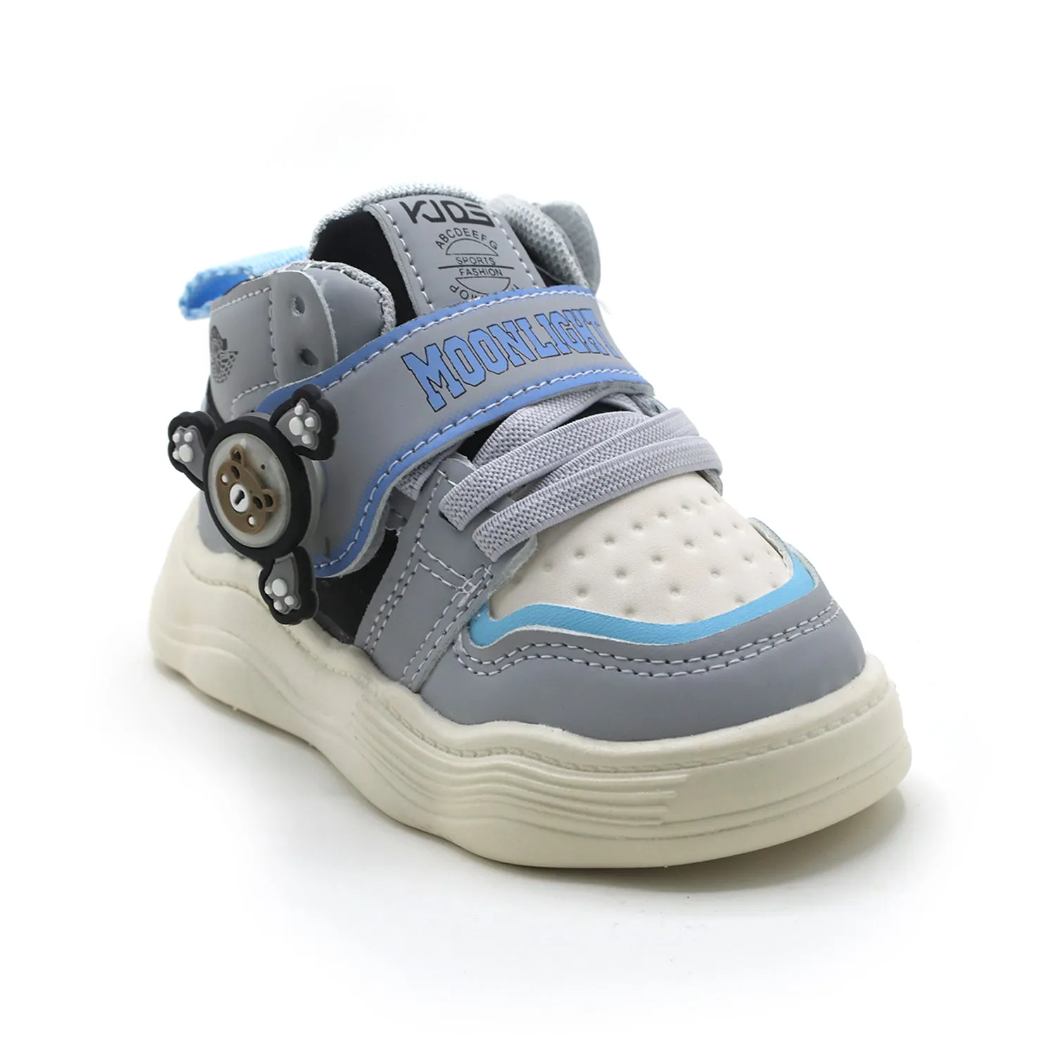 Boys Casual Long Shoes - Grey