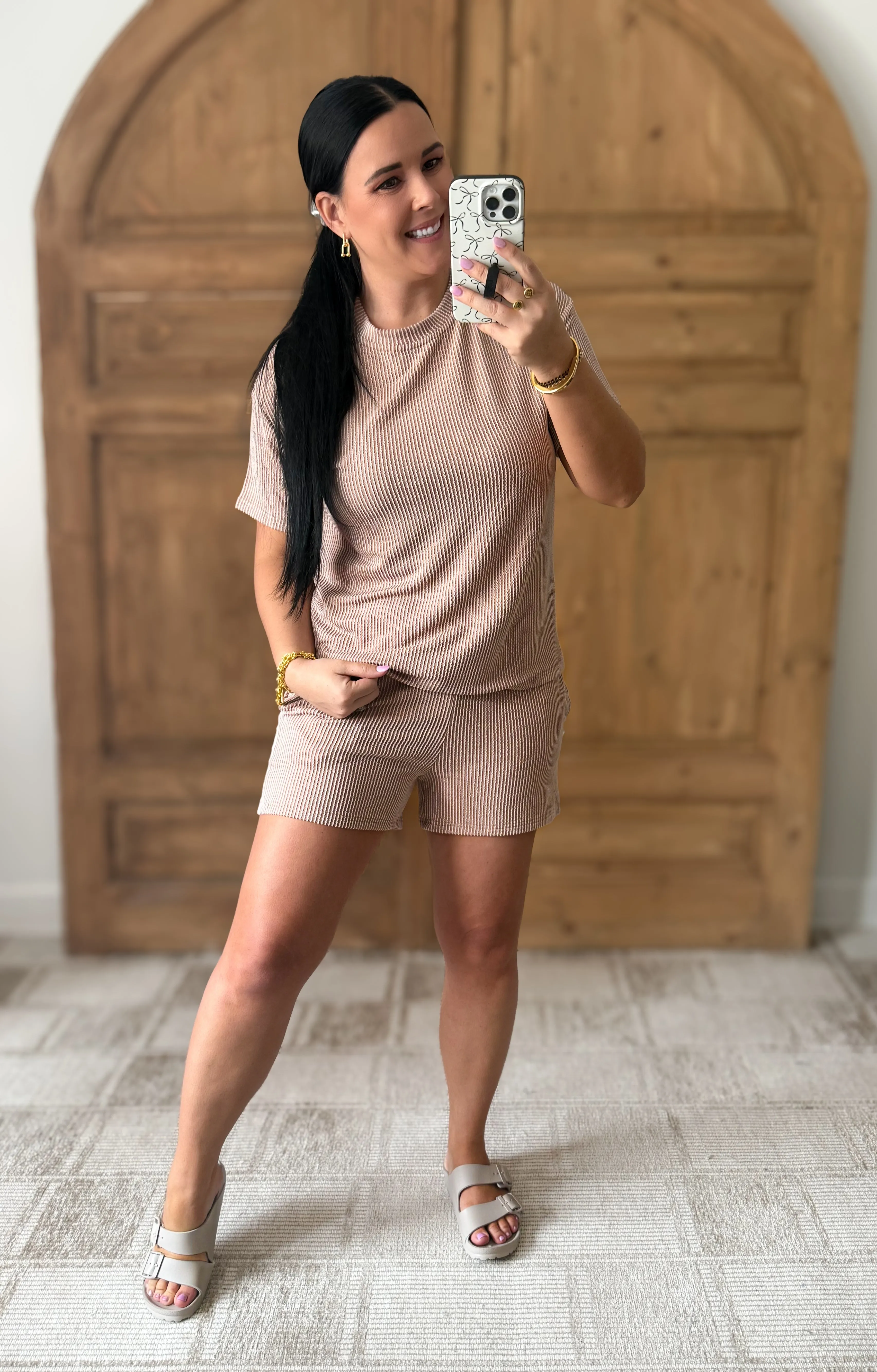 BUTTERY SOFT RIBBED ON THE GO SETS **Two colors available