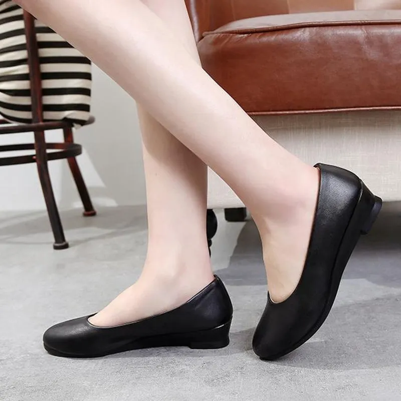 Casual Faux Leather Shoes Office Work Boat