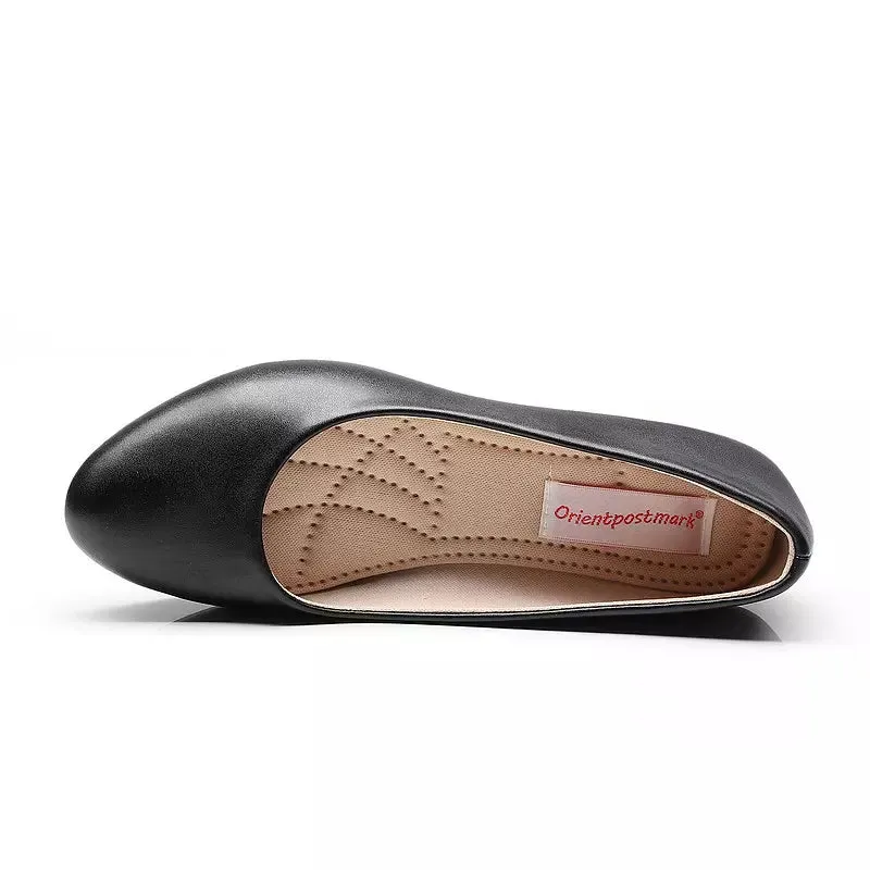 Casual Faux Leather Shoes Office Work Boat