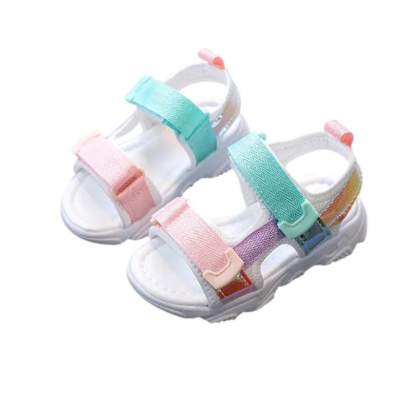 Children's Soft Comfy Sandals Non-Skid Soles Kids Sandals for Baby Girls Children Beach Shoes