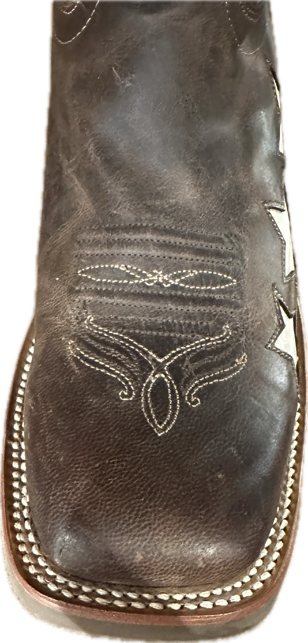 Cinch Women's Brown Square Toe Stars & Stripes Boots