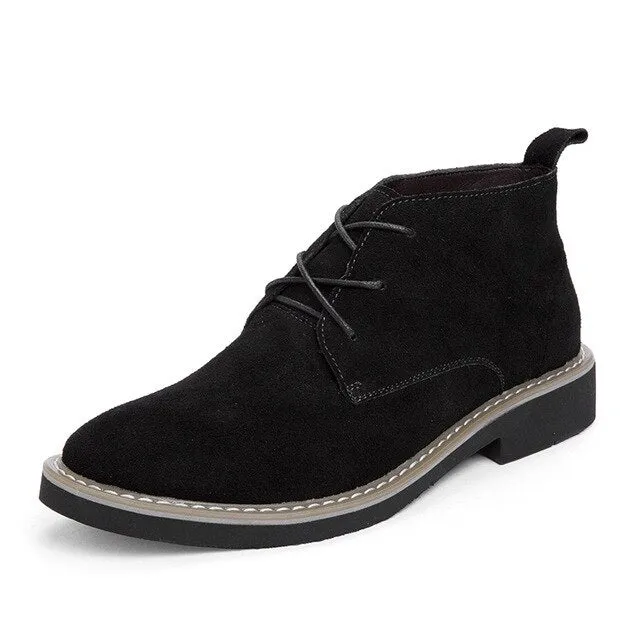 Classic Men Shoes Oxford Cow Suede Dress Shoes Male Flats Gentleman Shoes Luxury Casual Shoes Lace-up Zapatos Hombre