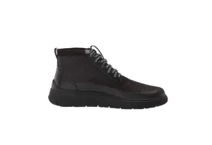 Cole Haan Men's Generation Zerogrand Stitchlit Hitop WP Black/Matte Shine C32419