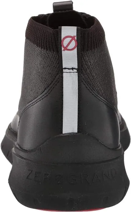 Cole Haan Men's Generation Zerogrand Stitchlit Hitop WP Black/Matte Shine C32419