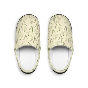 Comfortable Floral Women's Indoor Slippers | Cozy Home Footwear