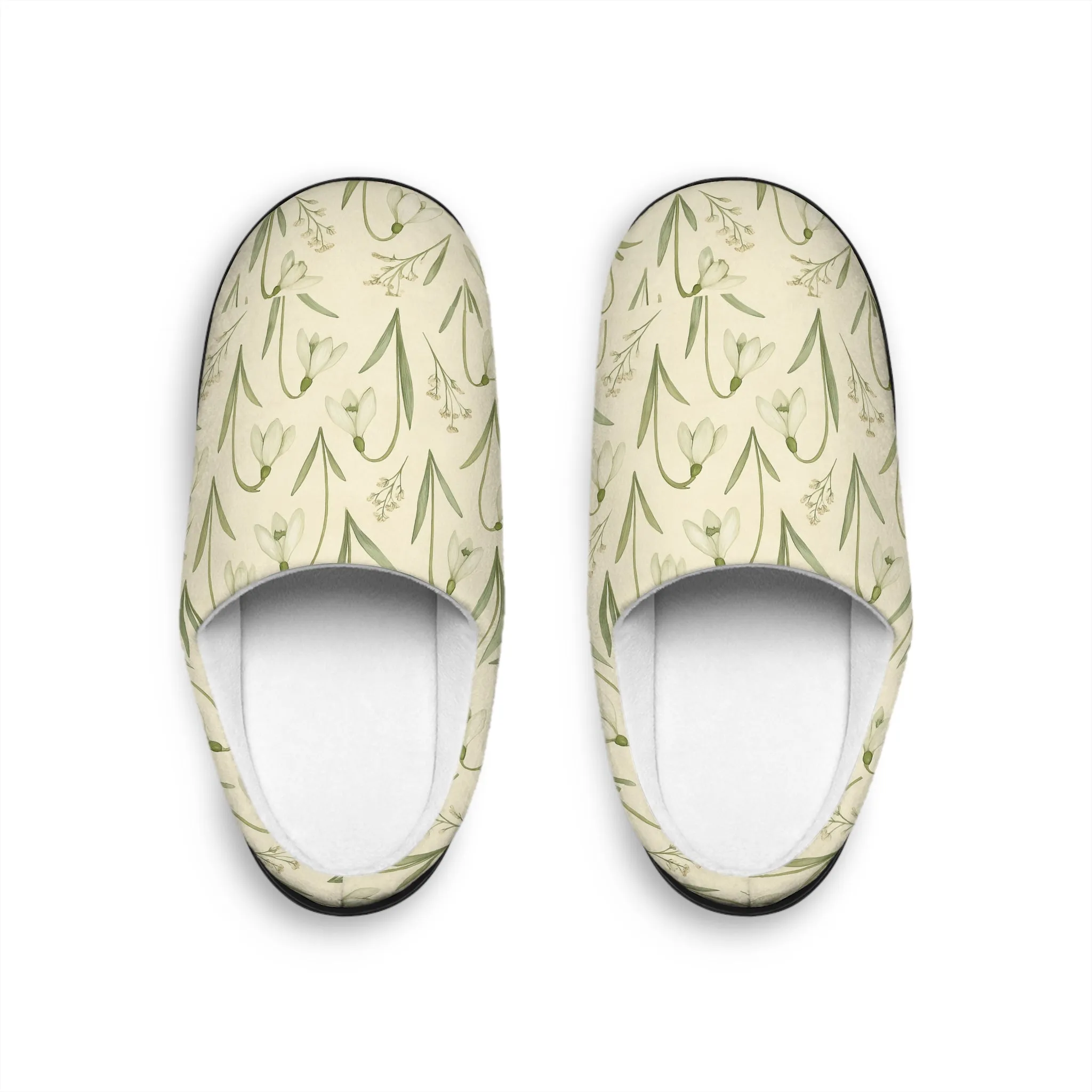 Comfortable Floral Women's Indoor Slippers | Cozy Home Footwear