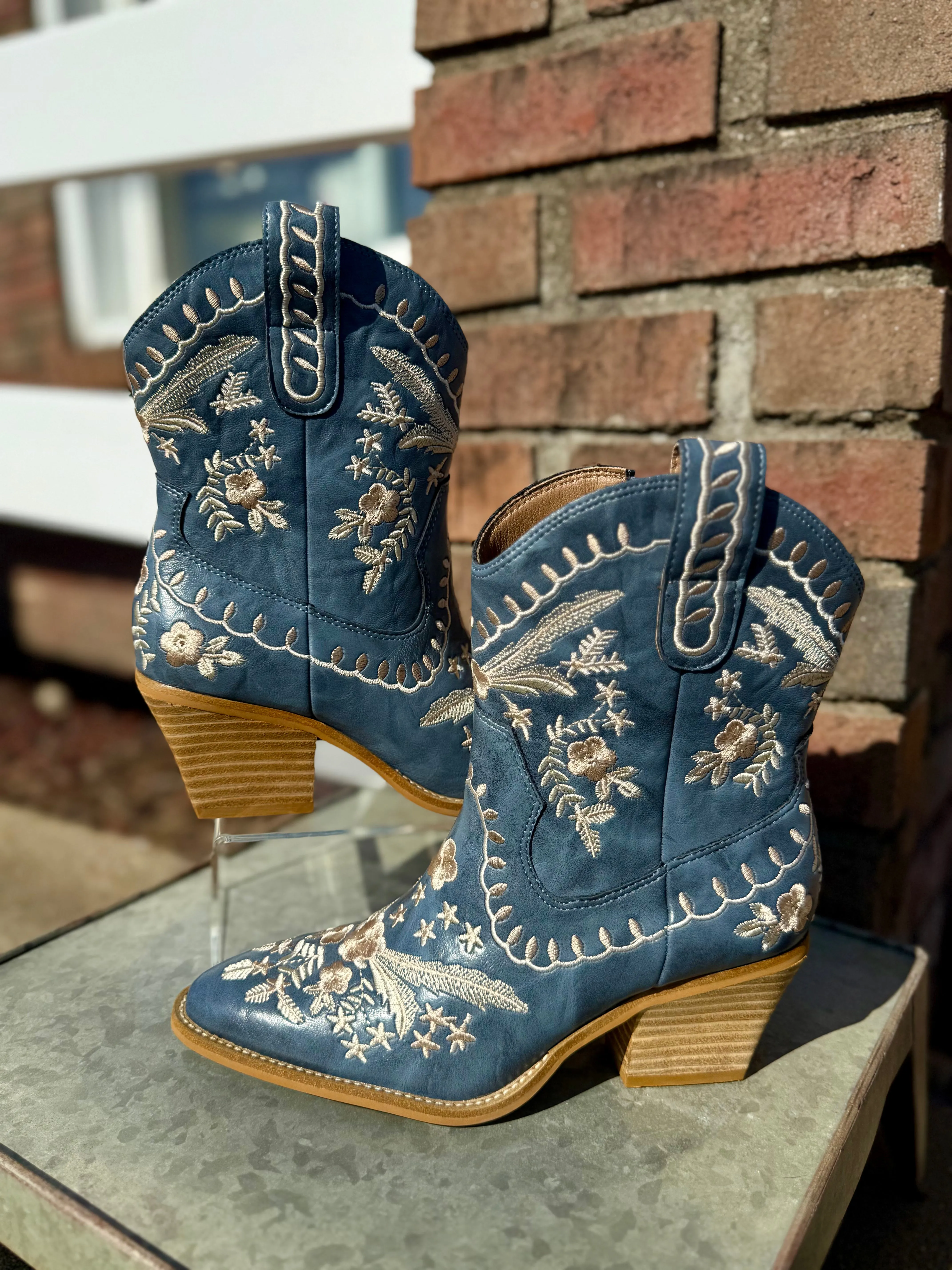 Corkys Let’s Go Girls Embroidered Boots