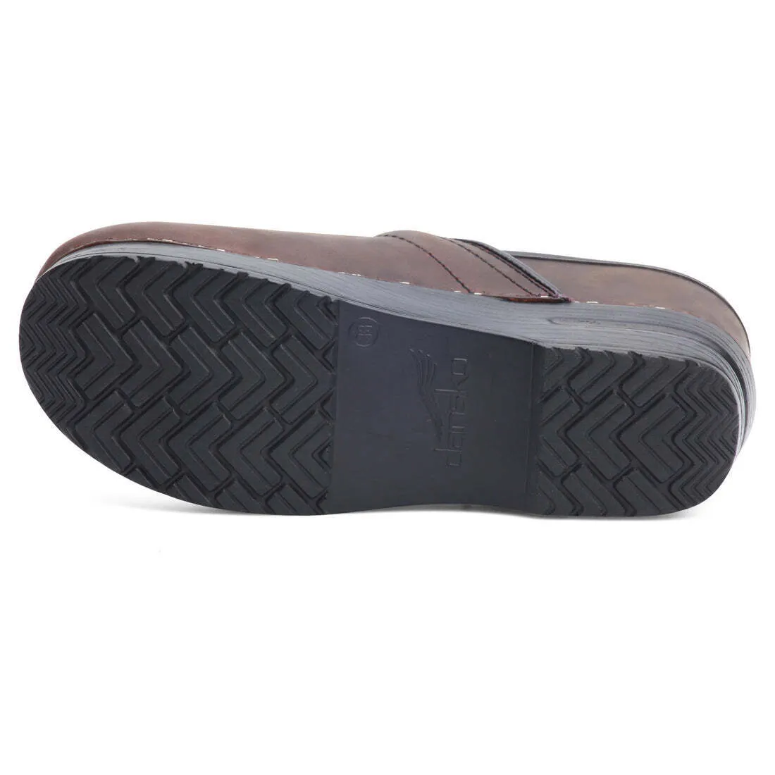Dansko Women's Wide Pro Antique Brown Oiled 299780202