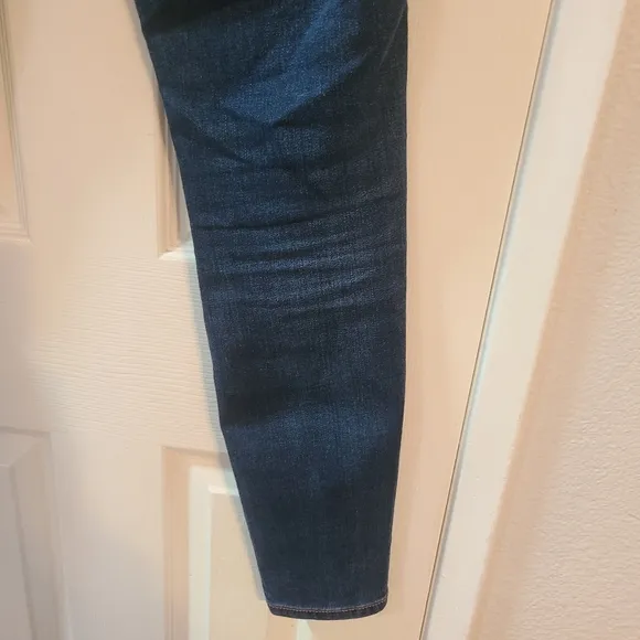 Dark Blue Denim Jeans Pilcro Antropologie
