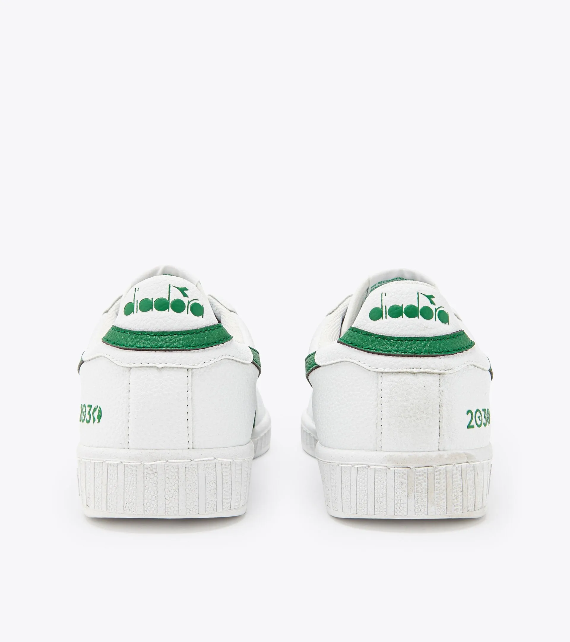 Diadora Game Low Trainers White/Green
