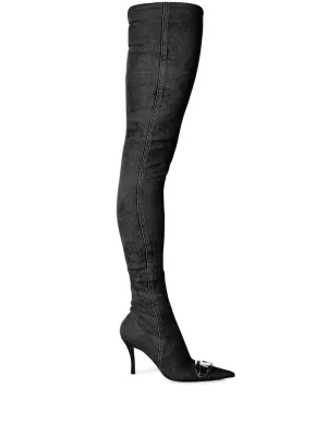 Diesel D-Venus Tbt 90mm denim boots