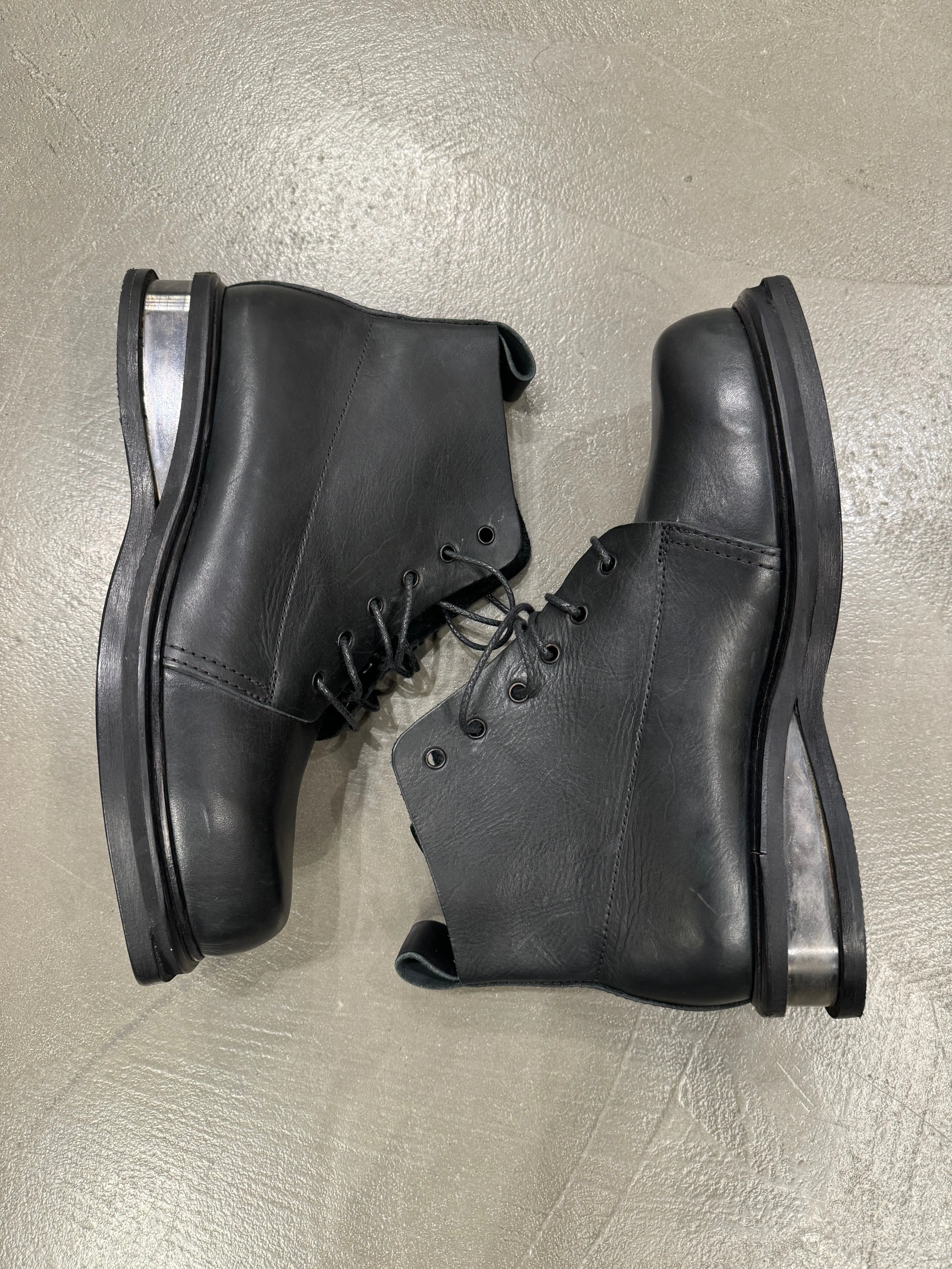 Dirk Bikkembergs boots with metal heel