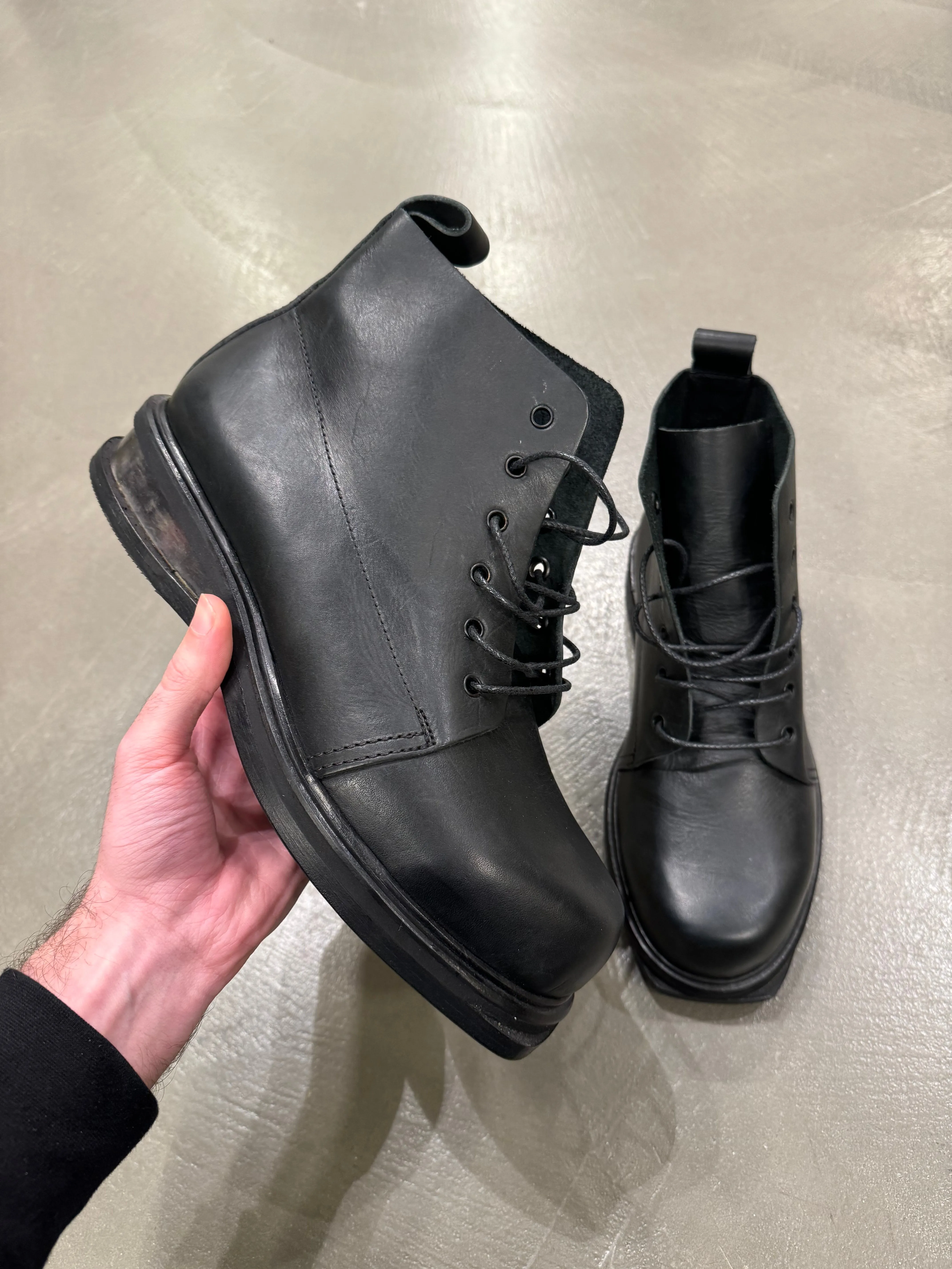 Dirk Bikkembergs boots with metal heel