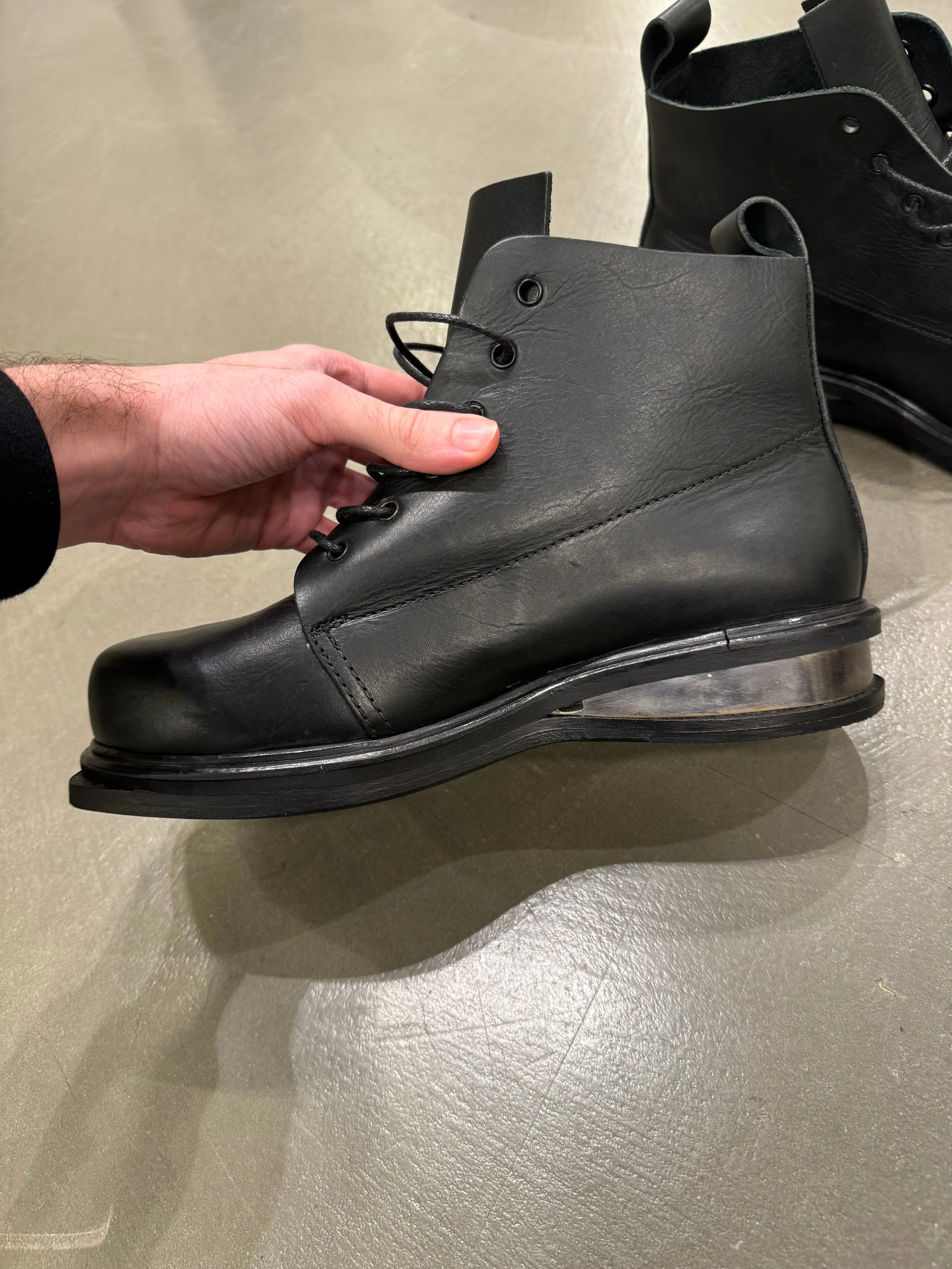Dirk Bikkembergs boots with metal heel