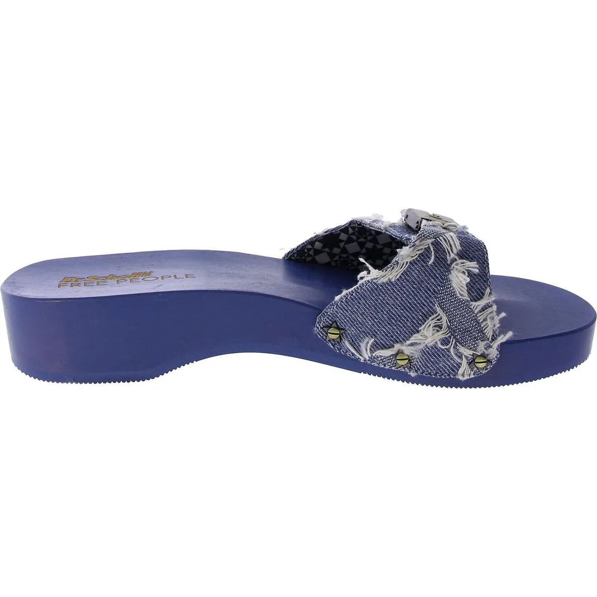 Dr. Scholl's Shoes Womens Original Buckle Slide Wedge Sandals