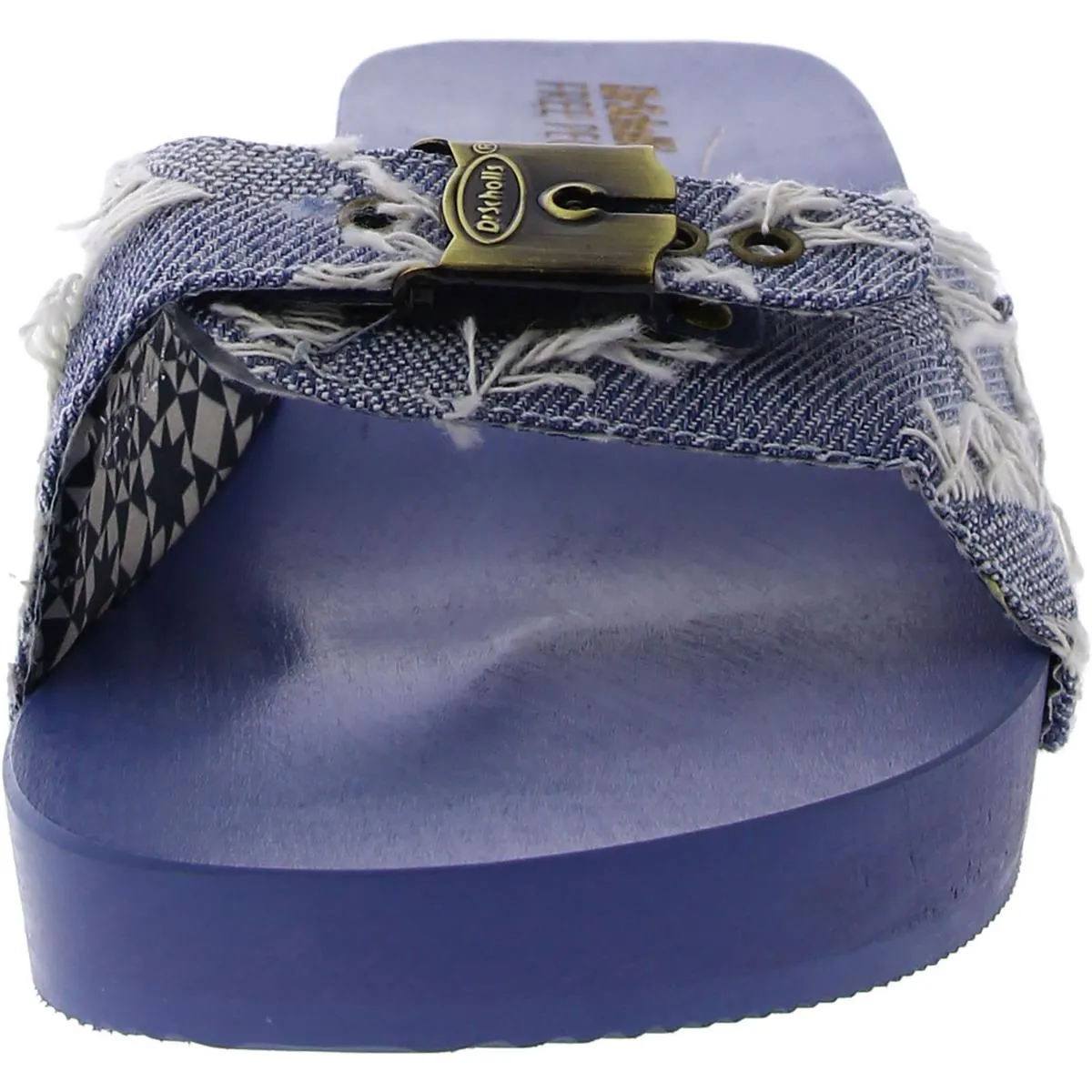 Dr. Scholl's Shoes Womens Original Buckle Slide Wedge Sandals