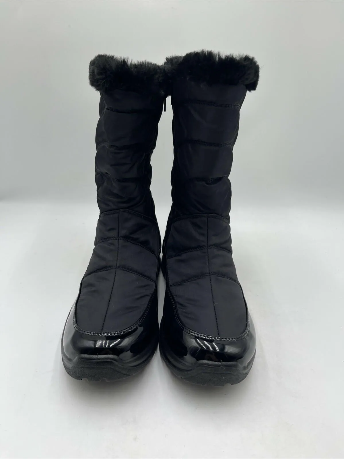 Easy Dry by Easy Street Waterproof Weather Boots Black Size 8.5M - Very Good