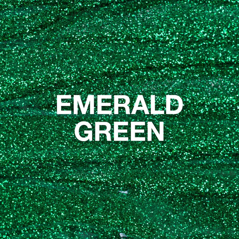 Emerald Green Glitter Gel