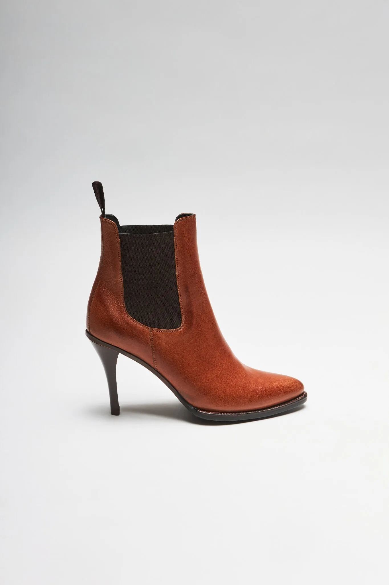 EVA II Damen Braun Lederstiefelette
