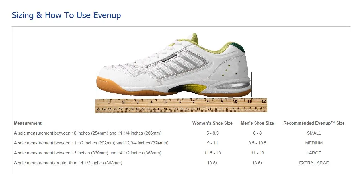 EvenUp Shoe Balancer