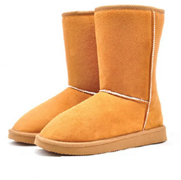 Fashion Women Winter Snow Boots Warm Mid-calf Boots Winter Soft Shoes Flat Shoes platform boots female sapato feminino RD871406