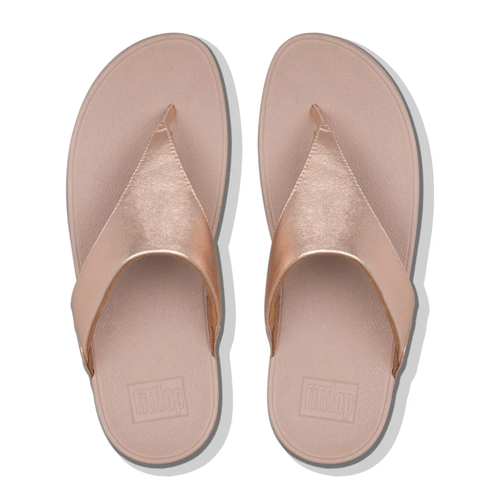 FitFlop LULU Leather Toe-Post Sandals