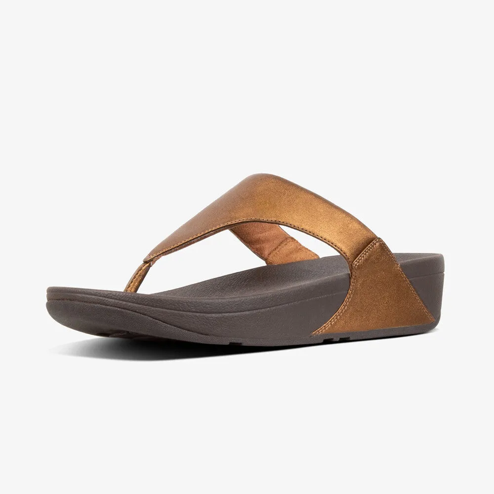 FitFlop LULU Leather Toe-Post Sandals