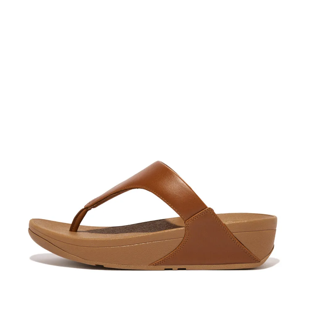 FitFlop LULU Leather Toe-Post Sandals