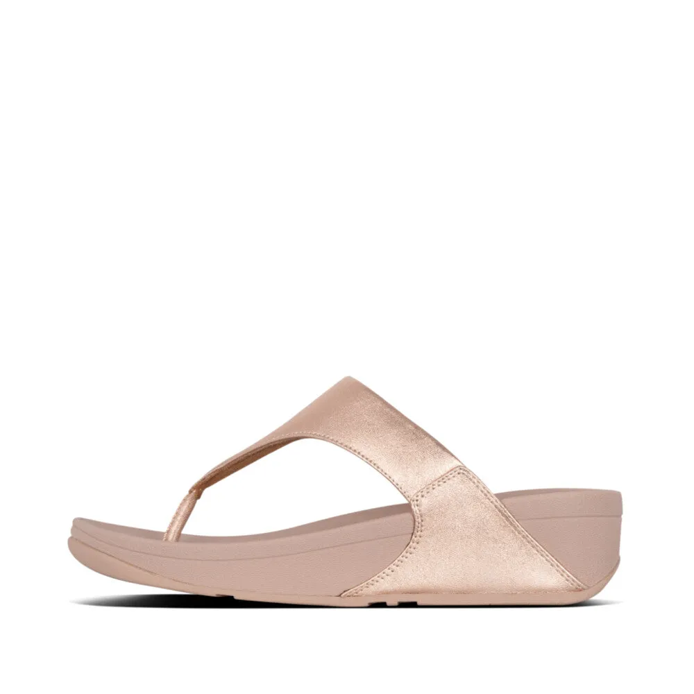 FitFlop LULU Leather Toe-Post Sandals