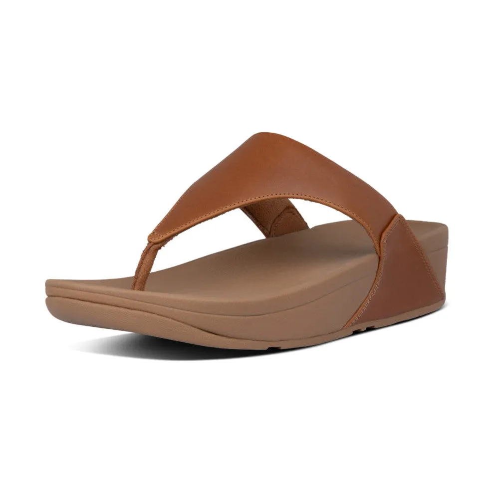 FitFlop LULU Leather Toe-Post Sandals