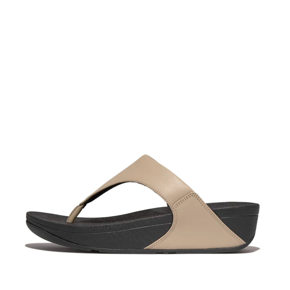 FitFlop LULU Leather Toe-Post Sandals