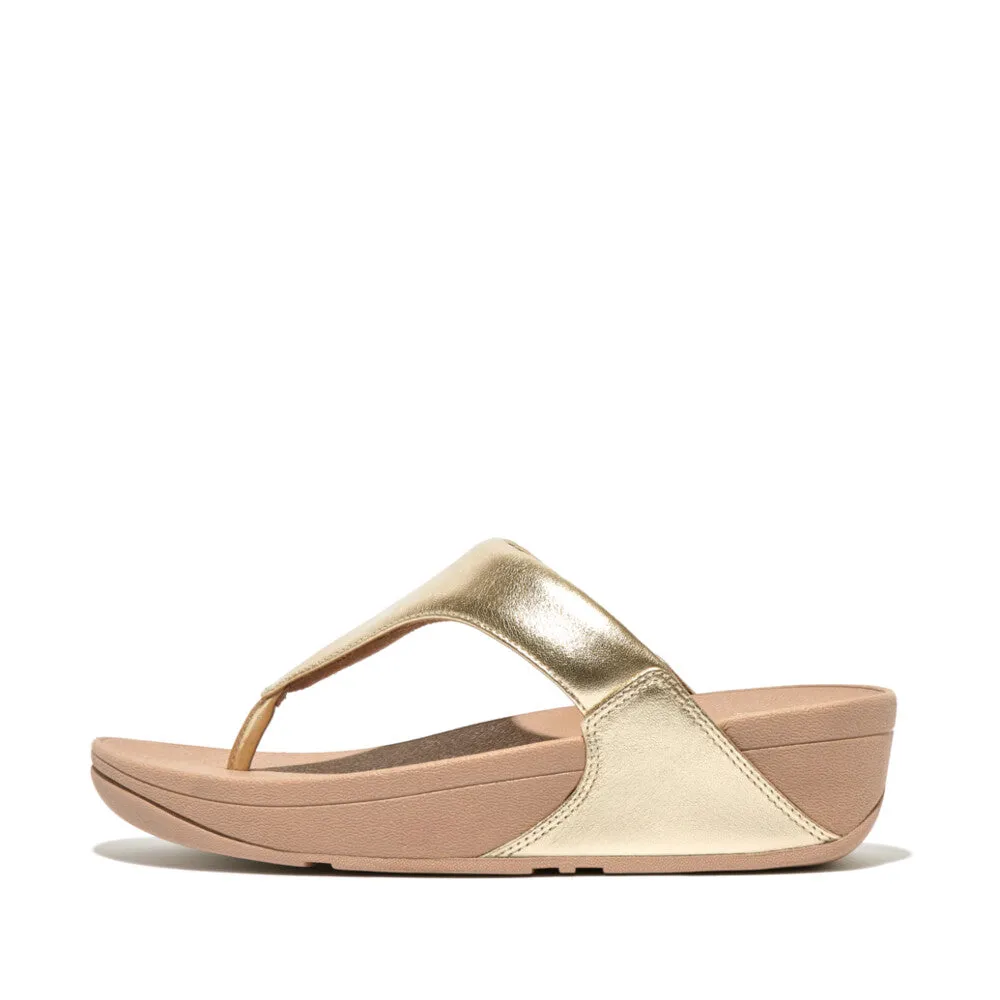 FitFlop LULU Leather Toe-Post Sandals
