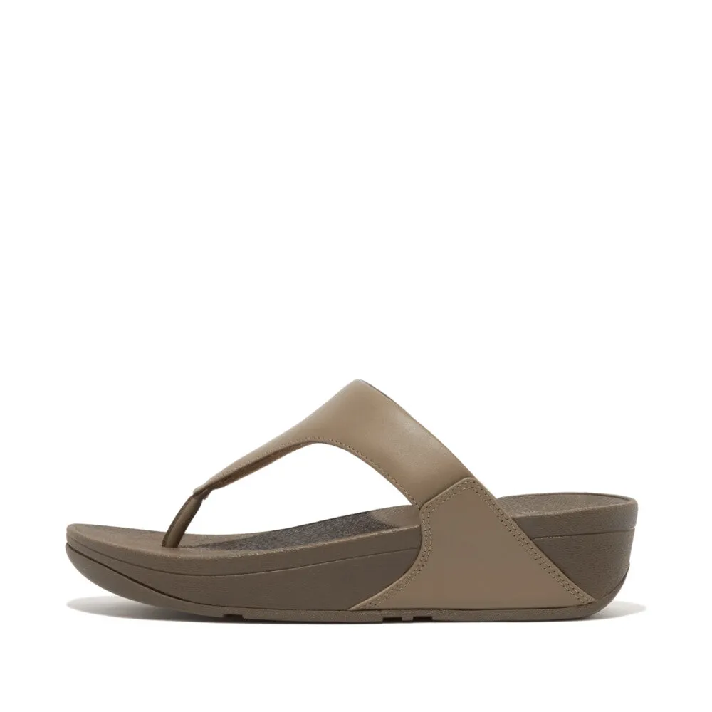 FitFlop LULU Leather Toe-Post Sandals