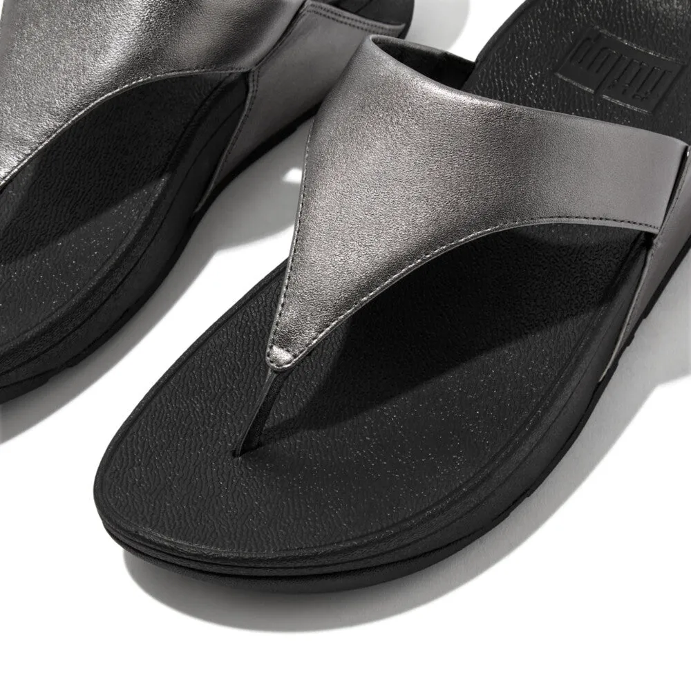FitFlop LULU Leather Toe-Post Sandals