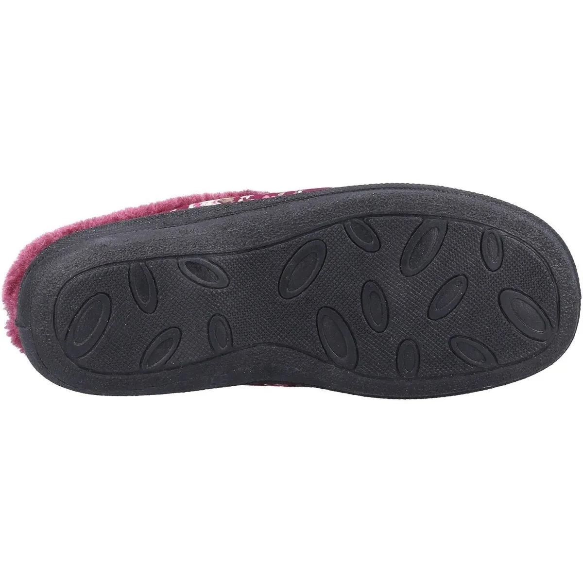 Fleet & Foster Buzzard Pom Poms Ladies Mule Slippers