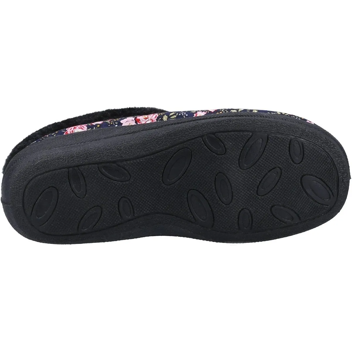 Fleet & Foster Buzzard Pom Poms Ladies Mule Slippers