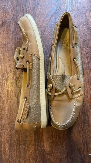 Glitter Boat Shoes