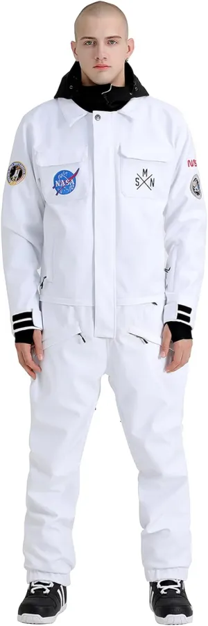 GSOU SNOW Insulated One-Piece Snow Suit - Waterproof & Windproof