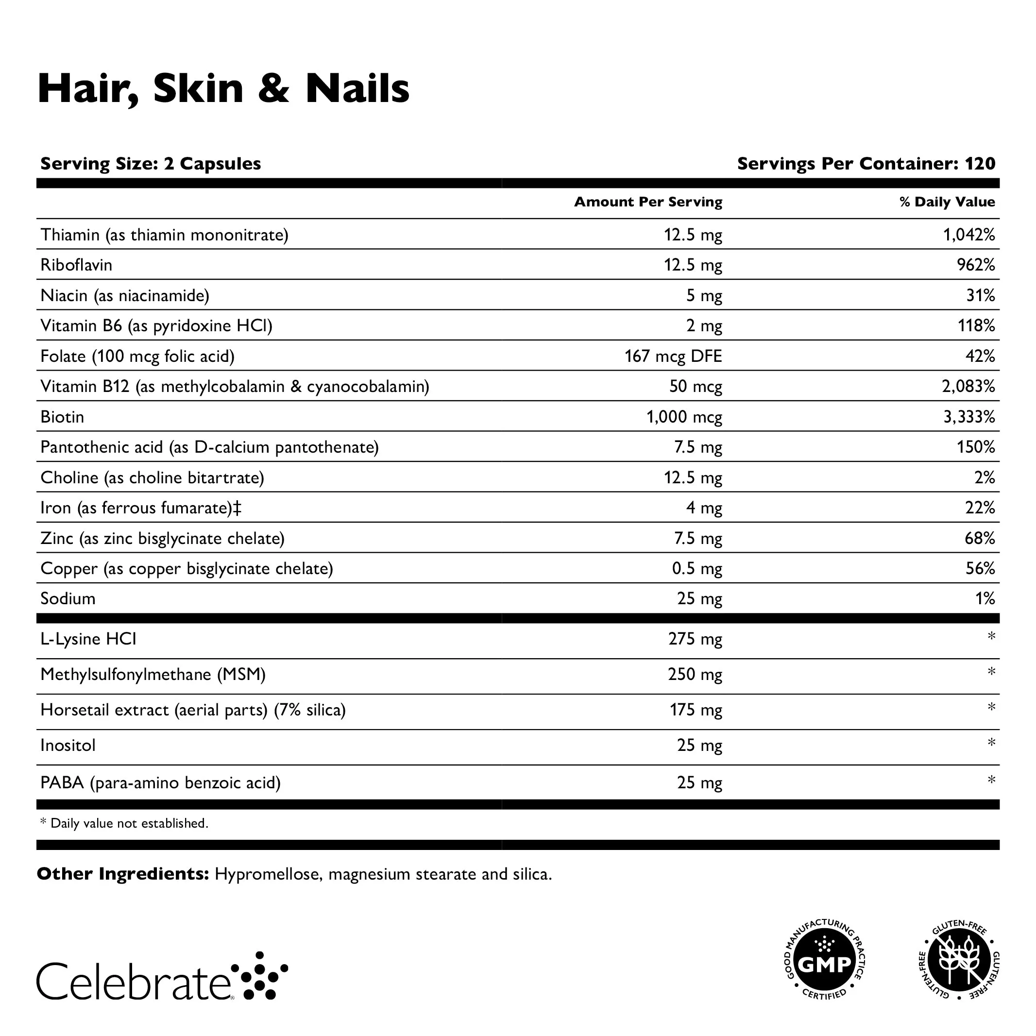 Hair, Skin & Nails Capsules